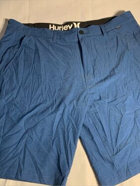 Hurley Black Men's Waistband Shorts with Logo